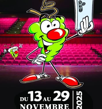 Festival Les Vendanges de L'Humour 2025 affiche