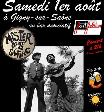 "Mister Hole Swing" en concert