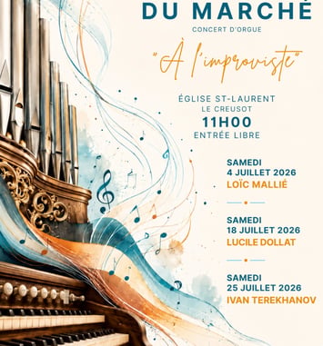 L'Écho du marché, concert d'orgue Ivan Terekhanov