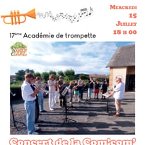 Concert des trompettistes stagiaires - 17ème Académie Lez’arts en Bourbonnie
