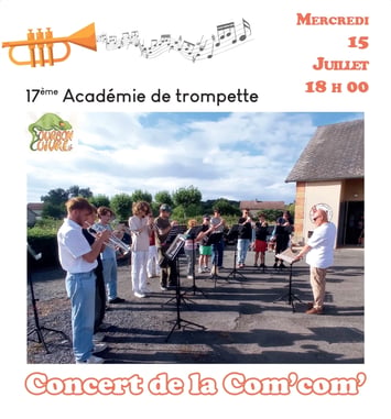 Concert des trompettistes stagiaires - 17ème Académie Lez’arts en Bourbonnie