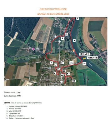 Circuit découverte à Gergy