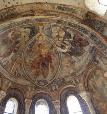 Les fresques de la chapelle des moines