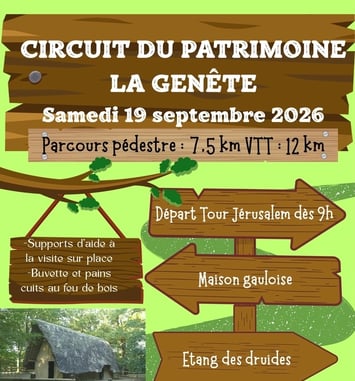 Circuit du patrimoine de La Genête (71)