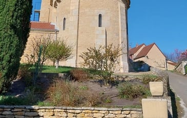 Visite de l'église romane du XII ème siècle dédiée à Saint Martin à Vareilles