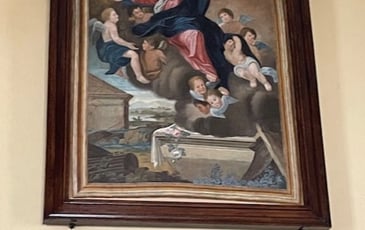 Visite Chapelle de la Croix Bouthier et Tableau de l'Assomption