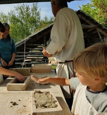 Le travail de l'argile, Carrières de La Lie