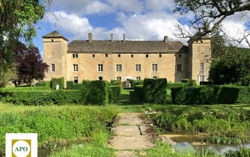 Visite guidée des extérieurs du château d'Ozenay