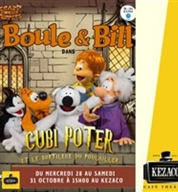 Boule & Bill dans Cubi Poter, le sortilège du poulailler
