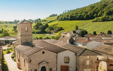 Sur les traces de la restauration de l'église réhabilitée en domaine viticole