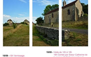 Exposition  à la Chapelle Saint Georges à Saint Just
