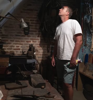Barattage du beurre à l'ancienne et patois