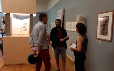 Speed dating avec le personnel du musée
