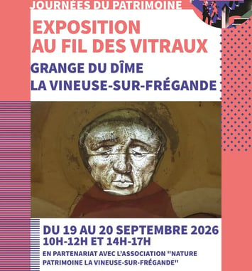 Exposition « Au fil des vitraux du Pays d'art et d'histoire » à la Grange du Dîme