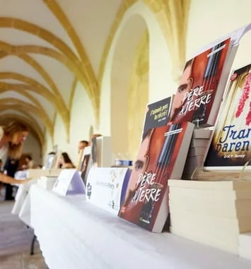 « Le Cloître aux Livres », salon des auteurs de Bourgogne-Franche-Comté