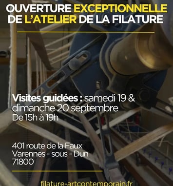Visite guidée de l'atelier de La Filature !