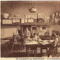Exposition sur l'histoire du pensionnat de Saint-Laurent-en-Brionnais