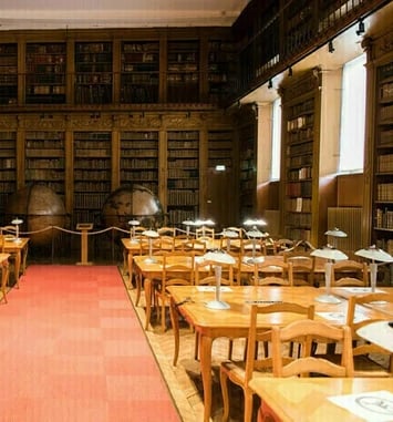Visite libre ou commentée de la salle d'étude de la bibliothèque municipale de Chalon-sur-Saône