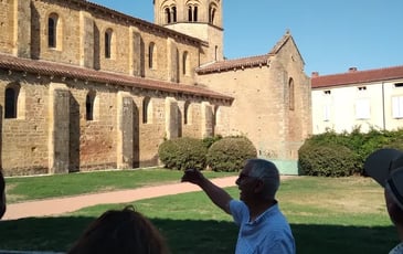 Visite guidée de l'église du XIe siècle d'Anzy le Duc classée monument historique