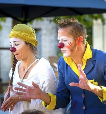 Les clowns au musée