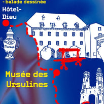 Balade dessinée « Patrimoine en regard » au musée des Ursulines