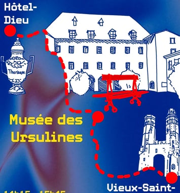 Balade dessinée « Patrimoine en regard » au musée des Ursulines