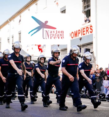 L’Équipe Spéciale des Sapeurs-Pompiers du Rhône et de la Métropole de Lyon en spectacle à Chalon-sur-Saône