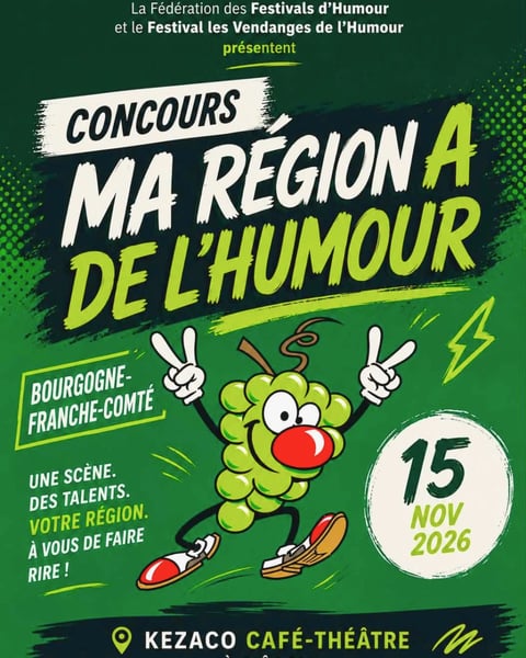 Concours « Ma région a de l’humour »