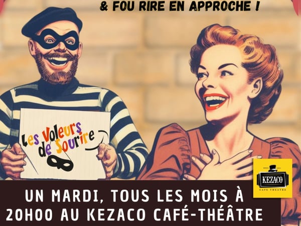 Mardi de l’improvisation avec Les Voleurs de Sourire