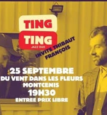 Apéro-concert jazz au jardin : Ting Ting