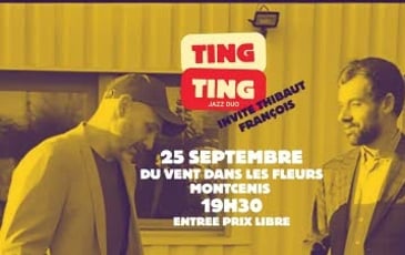 Apéro-concert jazz au jardin : Ting Ting