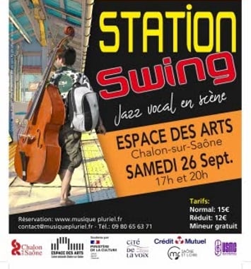 Station Swing : jazz vocal en scène