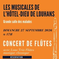 Concert classique "Lons Flûtes trio"