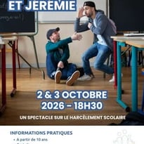 « Jérémie et Quentin », pièce sur le harcèlement scolaire