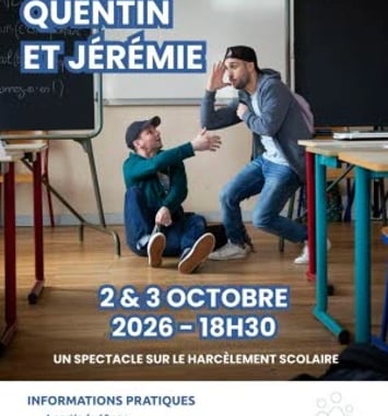 « Jérémie et Quentin », pièce sur le harcèlement scolaire