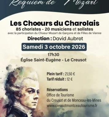 Requiem de Mozart par les Chœurs du Charolais