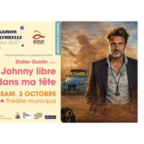 Didier Gustin dans "Johnny libre dans ma tête"