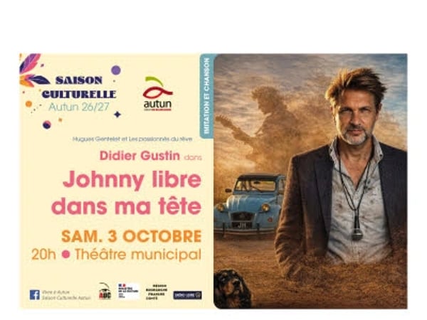 Didier Gustin dans "Johnny libre dans ma tête"