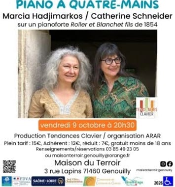 Concert romantique à 4 mains