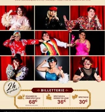 Déjeuners et dîners spectacle burlesque - La Vie d'Artiste