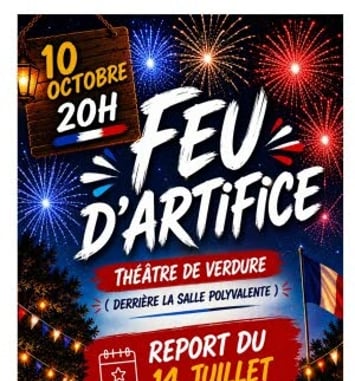 Feu d'artifice de Dracy-le-Fort