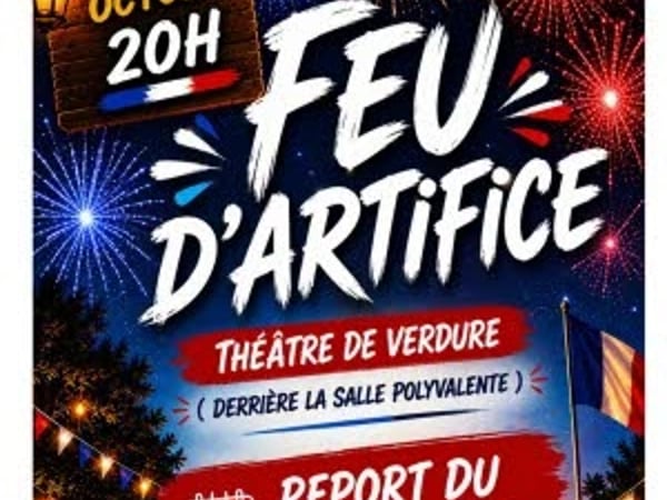Feu d'artifice de Dracy-le-Fort