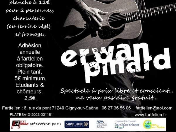 Erwan Pinard en concert