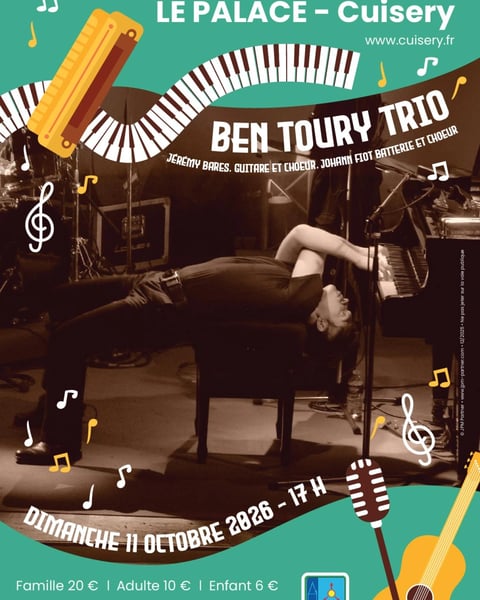 Concert Ben Toury Trio
