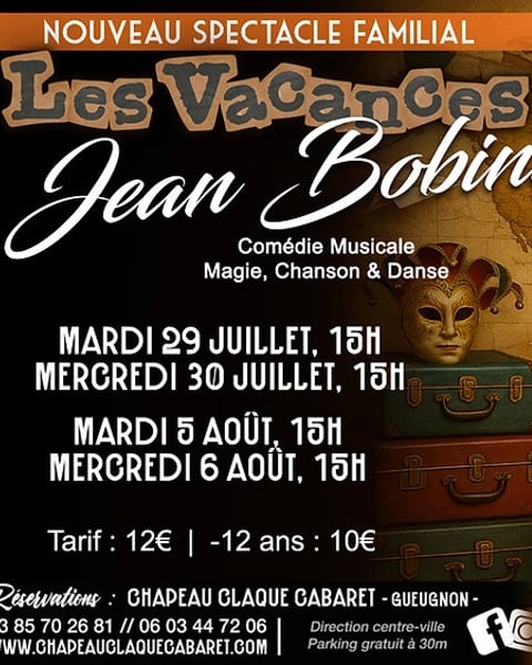 Spectacle familial de Carnaval - Jean Bobine fait son cinéma !