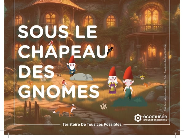 Exposition "Sous le chapeau des gnômes" à la villa Perrusson