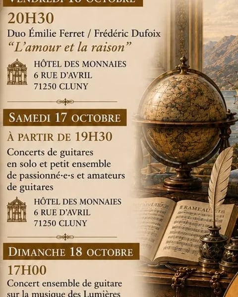 Rencontre Autour de la Guitare / Musique des Lumières