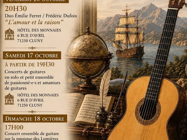 Rencontre Autour de la Guitare / Musique des Lumières