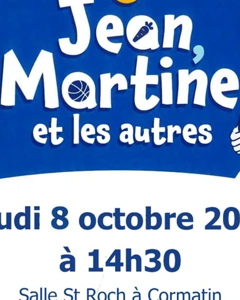 Comédie "Grégoire, Jean, Martine et les autres"