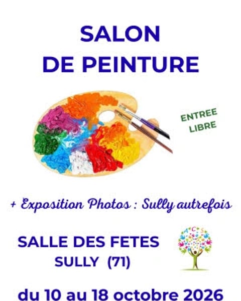 Salon de peintures de l'Association Culturelle Sullysienne